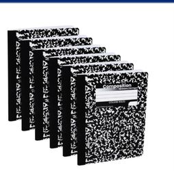 Composition Notebooks College Ruled 6-Pack