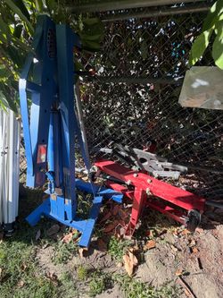 Hoist and engine stand