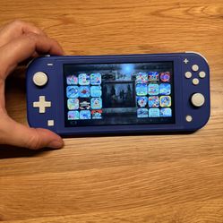 Nintendo Switch Lite Cib W/ 256GB SD Card