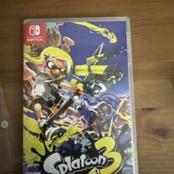 Splatoon 3 Nintendo Switch 