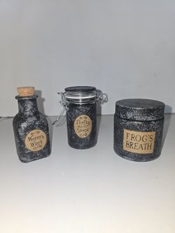 Small Nightmare Before Christmas Jars