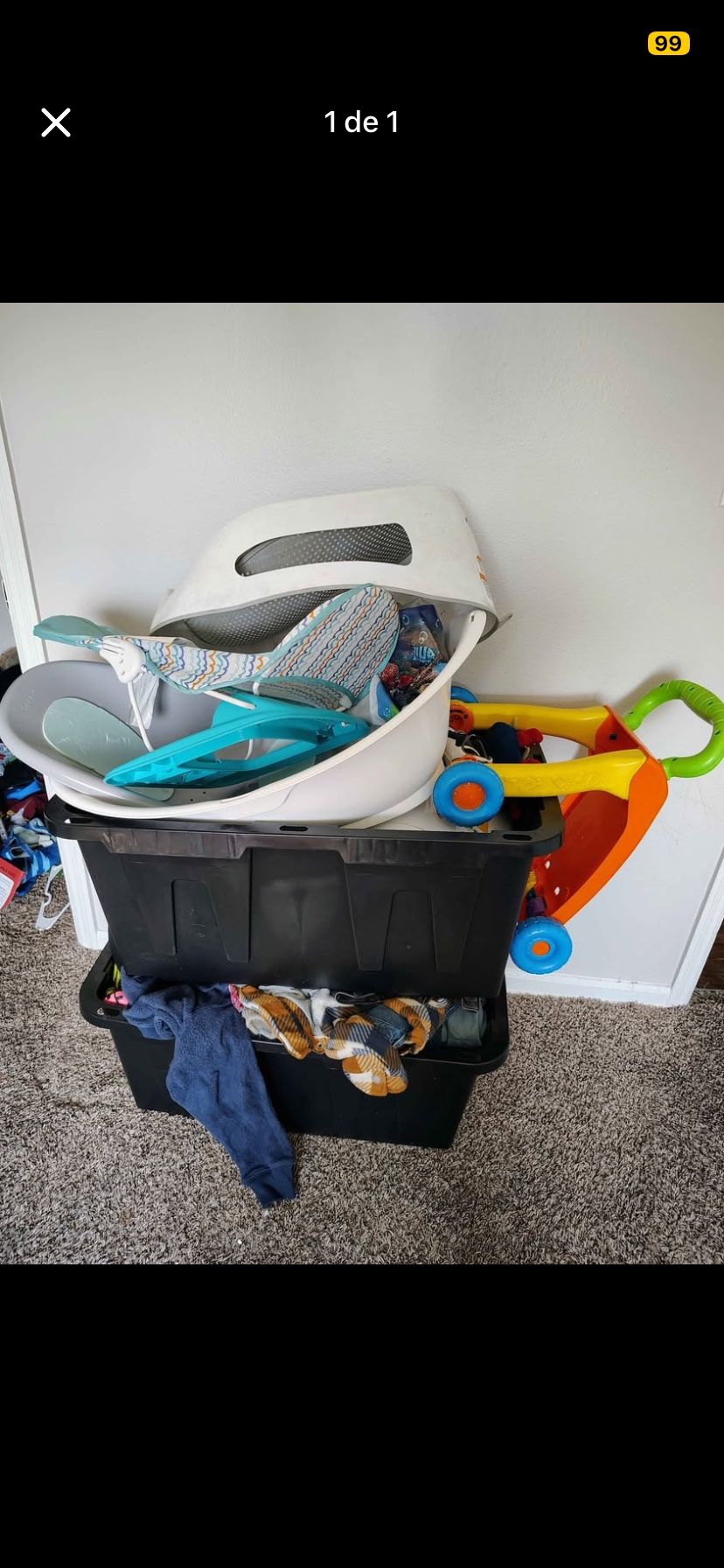 Cajas De Ropa Para Mujer Y Niños