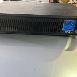 Tripp Lite Smart1500lcd Ups Battery Backup , Surge Ptotector, Rack Mount Tripp Lite SMART1500LCD 1500VA Rack Mount UPS Battery Backup, 900W, 8 Outlets