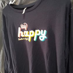 Women's "Stay Happy (Take A Nap)" Shirt Size XS