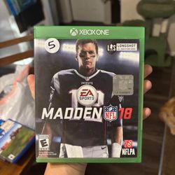 Madden 18 Xbox One Game