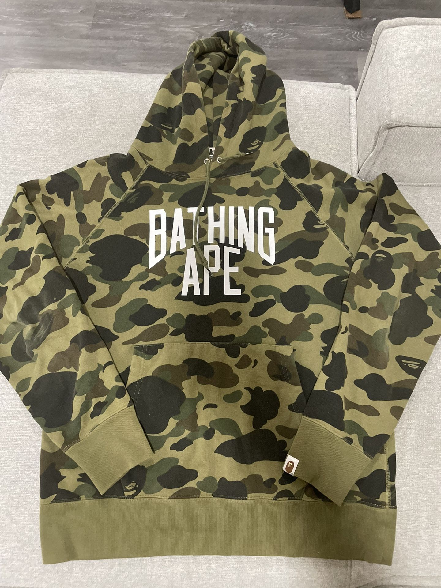 Bape “Bathing ape” Ape Camo Hoodie
