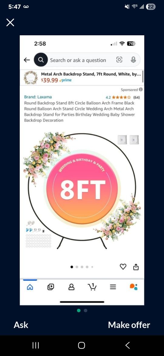 Party Arch / Wedding  Arch 