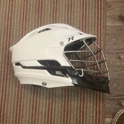 Men’s Lacrosse Cascade R Helmet Excellent Condition. One Size Fits All White Color.