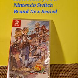 Rune Factory 5 For Nintendo Switch (New Sealed)-$21..00
