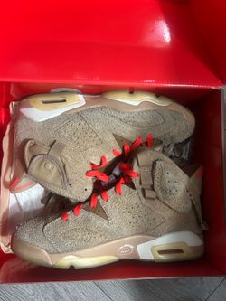 Travis Scott Jordan 6 British Khaki