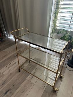 Gold Bar Cart