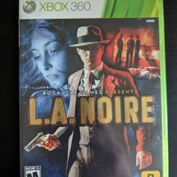 L.A. Noire Xbox 360 Game