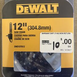 Chainsaw Chain 12 Inch