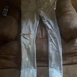 Purple brand Jeans, Gray, size 28