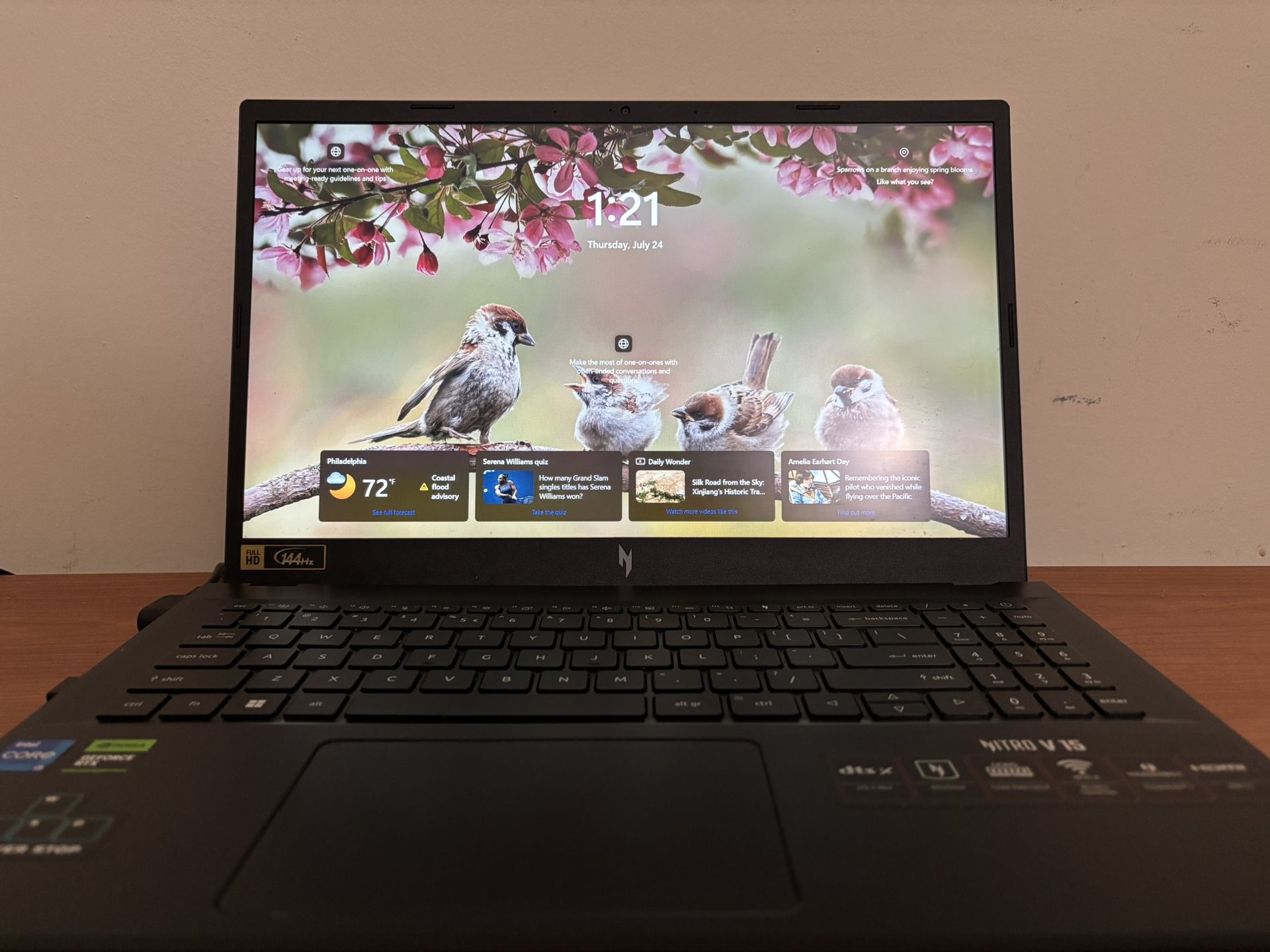 Acer nitro V 15 with free By Bundle!