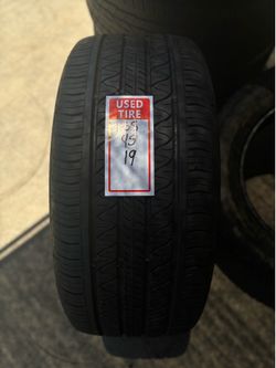 1 Continental Used tire 255/45/19