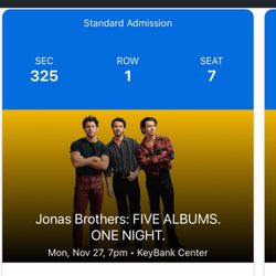Jonas Brothers tickets 