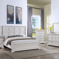 4 Pc Queen Bedroom Set