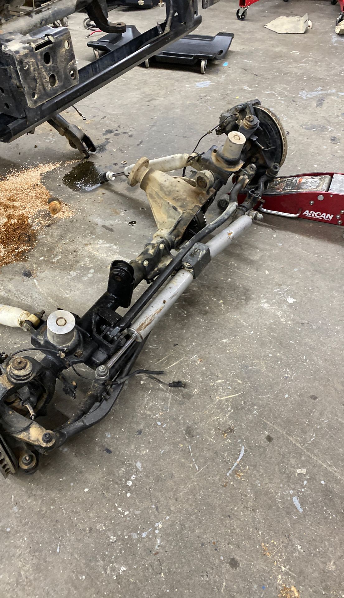 Jk front axle