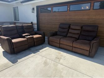 Electric Recliner Couch Set