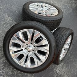 GMC SIERRA 1500 DENALI WHEELS AND TIRES