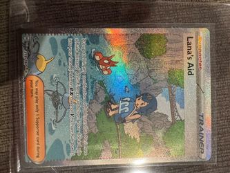 Pokémon Lana's Aid Trainer Supporter Holo Card 219/167