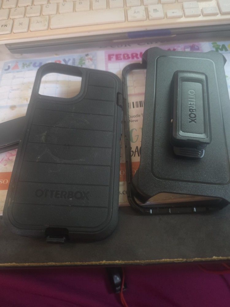 Black Otterbox For IPhone 14