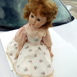 Antique Dolls - Vintage Doll Dress 