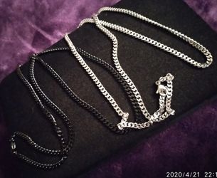 Stainless Steel 4MM CURB CHAIN*24"