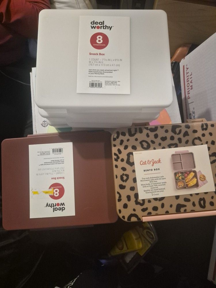 5 Bento Boxes New Bundled