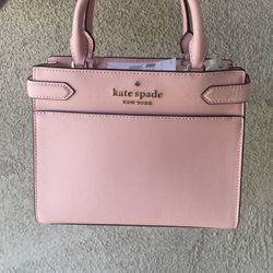 Chalk Pink Kate Spade Purse 