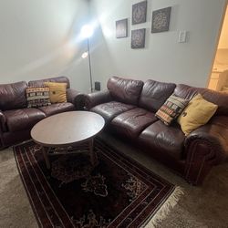 Leather Couch 
