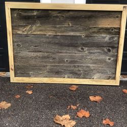 Sofa King Comfortable Farmhouse Rustic King size Headboard For Sale!