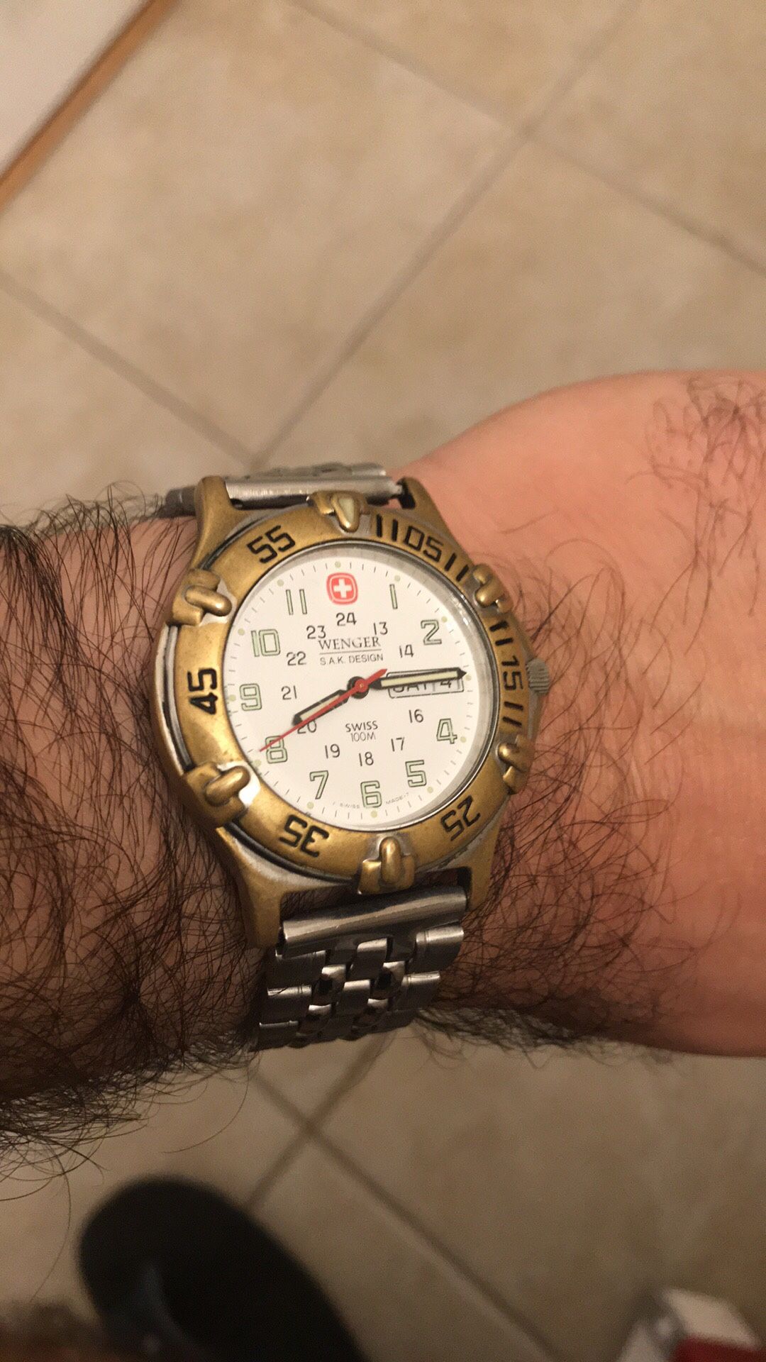 Wrist watch by WENGER SAK DESIGN - VINTAGE SWISS TIMEPIECE