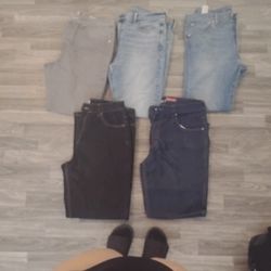 2 Too Grey Pants An American Eagle 34 32