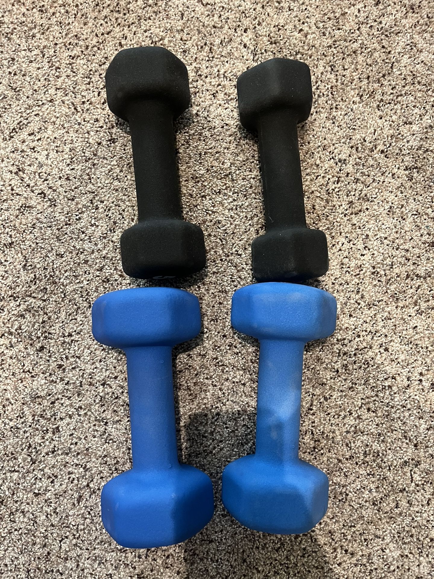 workout bundle (dumbbells, ankle weights, resistance bands)
