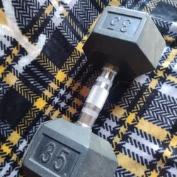 35 Pound Dumbbell 
