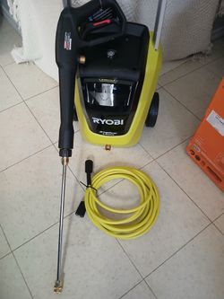 RYOBI 2100 PSI 1.2 GPM Cold Water Corded Electric Pressure Washer with Foamer