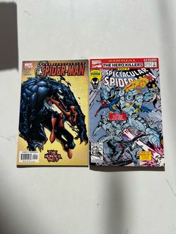 Spectacular Spider-Man 5(NM), Spectacular Spider-Man Annual #12(FN/VF)Origin Brock & Venom 🔥