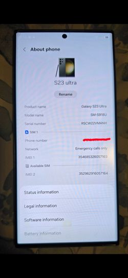 Samsung S23 Ultra