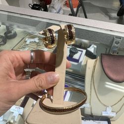 Earring bracelet set 