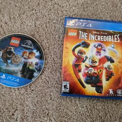 The Incredibles And Jurrasic World Legos $25