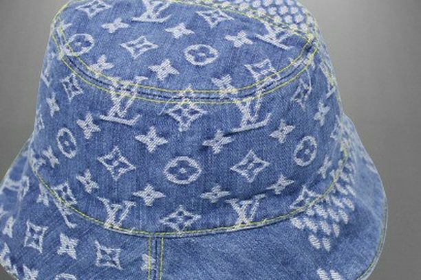 Louis Vuitton Blue Backet Hat