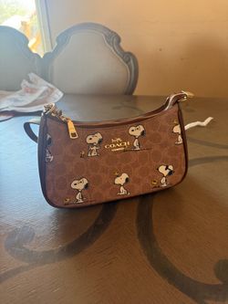 Snoopy x coach bag