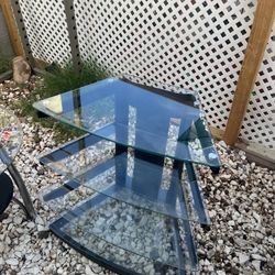 Glass Table Set