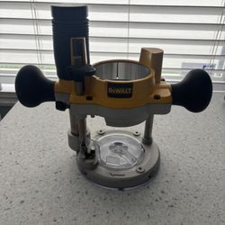 Dewalt Plunge Router Base And Dewalt Fixed Router Base 