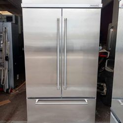 42” Kitchen Aid Built In Refrigerator 