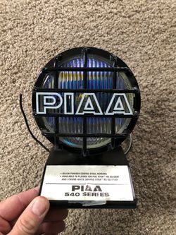 PIAA 540 series 1 lamp and Plasma ion fog xtra bulb