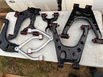 NA/NB Complete control arm kit with poly bushings