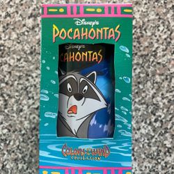 Pocahontas "Colors of the Wind Collection" glass